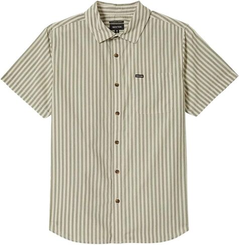 BRIXTON CHARTER PRINT SS WVN WASHED BLACK PYRAMID in Saudi Arabia
