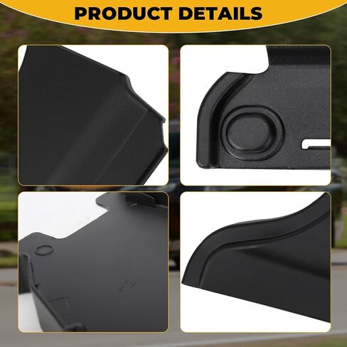 Full Set Middle Door Hinge Protective Cover Compatible with Toyota Sienna 2021-2025, Modification Middle Door Hinge Protection Cover of Below, Screw Dust Cover Decorative Accessories in Kuwait