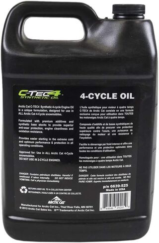 Arctic Cat S/M Synthetic C-Tech 1 Gallon 6639-525 in Saudi Arabia