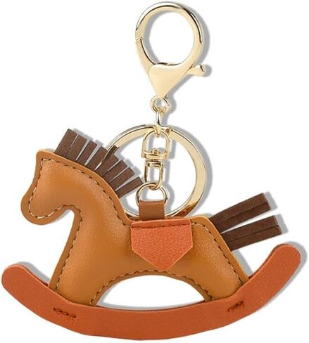 1x Little Horse Keychain Pony Key Ring Car Keys Accessories, Tote Bag Charms, Handbag Pendant Ornament in Saudi Arabia