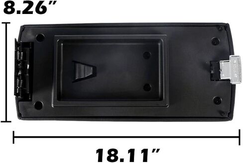 G-PLUS Armrest Center Console Lid Cover, Compatible with Ford Flex 2013 2014 2015 2016 2017 Black Arm Rest Lid in Saudi Arabia
