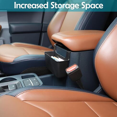 صندوق تخزين جانبي لوحدة التحكم الجانبية من CHEAYAR Gear Shift متوافق مع Ford Maverick 2022 2023 2024 2025، صندوق تخزين جانبي للتحكم المركزي، ملحقات منظم صينية جانبية لوحدة التحكم المعلقة (صندوق مسند الذراع-b) in Saudi Arabia