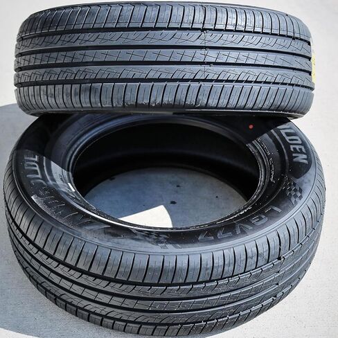 Set of 2 (TWO) Landgolden LGV 77 All-Weather Passenger Car Performance Radial Tires-215/65R17 215/65/17 215/65-17 99H Load Range SL 4-Ply BSW Black Side Wall UTQG 500AA in Saudi Arabia