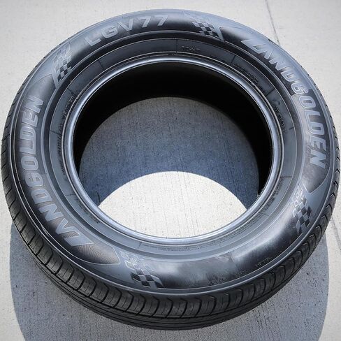 Set of 2 (TWO) Landgolden LGV 77 All-Weather Passenger Car Performance Radial Tires-215/65R17 215/65/17 215/65-17 99H Load Range SL 4-Ply BSW Black Side Wall UTQG 500AA in Saudi Arabia