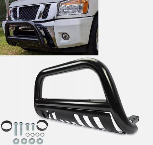 3-inch Bull Bar For 2004 2005 2006 2007 2008 2009 2010 2011 2012 2013 2014 2015 FOR Nissan Titan armada Black Push Bumper Grille Guard SMT10300 in Kuwait