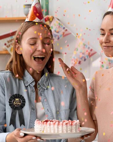2 Pcs IT'S MY Birthday Pin Birthday Button Birthday Queen Ribbon Buttons Badge Pins for Women Men Happy Birthday Pin Celebration Accessory for Party Birthday Decoration in Saudi Arabia