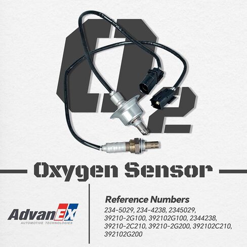 392102G100 Upstream & Downstream Oxygen Sensor O2 Sensor Compatible with Hyundai Santa Fe Sonata Tucson, Kia Forte Koup Optima Rondo Sorento Sportage Replaces 234-4238 234-5029 2PCS in Saudi Arabia