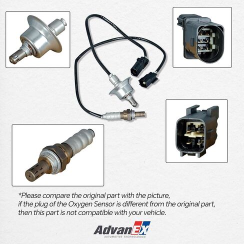 392102G100 Upstream & Downstream Oxygen Sensor O2 Sensor Compatible with Hyundai Santa Fe Sonata Tucson, Kia Forte Koup Optima Rondo Sorento Sportage Replaces 234-4238 234-5029 2PCS in Saudi Arabia