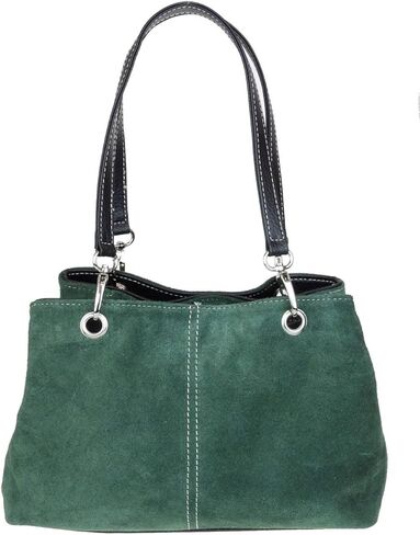 Womens Italian Suede Leather Shoulder Bag in Saudi Arabia