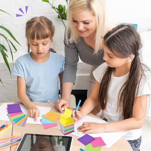 64 Pads Pop Up Sticky Notes Accordion Sticky Notes 3x3 Refills Lined 8 Bright Color Post Stickies Bulk Sticky Note with Lines Colorful Popup Notes for Dispenser, Home, Office, School, Meeting, Work in Kuwait