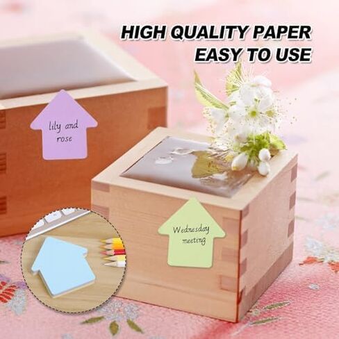 House Shaped Sticky Notes,Self-Sticky Note Pads Notepads Posted Writing Pads Stickers Paper for Office,Home in Saudi Arabia