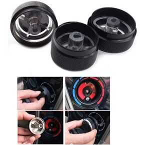 3pcs/Set Air Conditioning Aluminum AC Knob Heat Control Button for Hyundai Elantra Verna Accessories