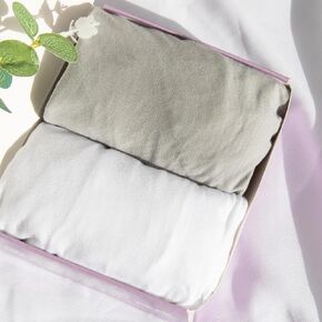 Bassinet Sheets Compatible with Graco Sense2Snooze Bassinet,100% Cotton, 2 Pack, Ultra Soft Bassinet Sheet for Baby, Gray