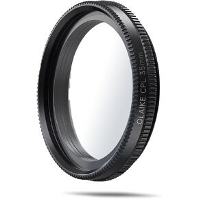 OLAIKE Anti-Glare 35mm Circular Polariser Lens Compatible with 70mai Dash Cam 1S/M300, Lens Protection for Dash Cam, Ultra-Slim CPL Filter, Reduce Reflection & Colour Corrected