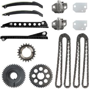 مجموعة سلسلة التوقيت PUENGSI مع ضرس دليل الموتر المتوافق مع 1999-2000 F-o-r-d 150 F-o-r-d 250 E-250 E-350 Econoline Expedition مجموعة سلسلة توقيت المحرك in Kuwait