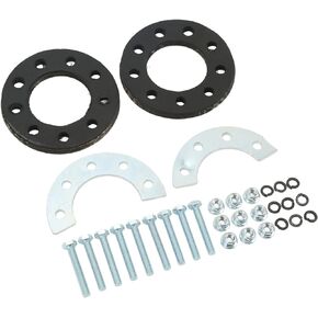 aqxreight Sprocket Mount Plate,9 Holes Sprocket Mount Kit Aluminium Alloy Backing Plate Reinforced Washer Kit for 4980CC Electric Motorcycle