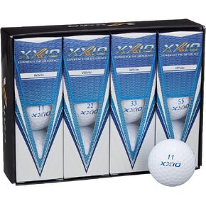 XXIO Eleven Golf Balls 1 Dozen White