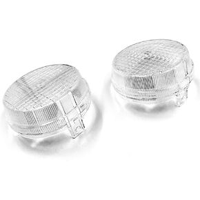 HTTMT MT274-006-CL Clear Turn Signal Lens Compatible with Kawasaki Vulcan 2000 1600 Classic Nomad Cruisers