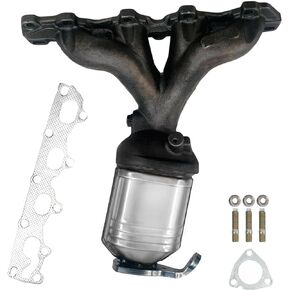 JT Exhaust Catalytic Converter Compatible with Chevrolet Malibu 2004-2008 2.2L 2.4L, Pontiac G6 2006-2010 2.4L, Saturn Acura 2007 2008 2.4L (EPA Compliant)(Catalyst+ Grade)