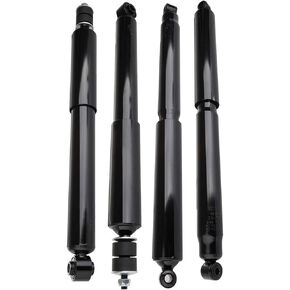 Shocks for Ford,ECCPP Front Rear Shocks Absorbers Fits 2005 2006 2007 2008 2009 2010 2011 2012 2013 2014 for Ford F-250 Super Duty,2005-07 13-14 for Ford F-350 Super Duty 345070 Auto Shocks(Set of 4)