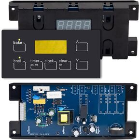 5304518661 316455410 Oven Range Control Board for Frigidaire Kenmore oven Stove Board Oven Range Stove Clock Control Board AP6886161 316222800 316222802 （Blue board）