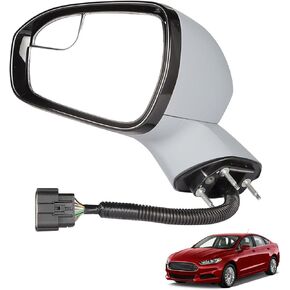 munirater Driver Side Mirror Memory 11 Wires LH Replacement for 2015-2017 Fusion FS7Z17683CB-PFM FO1320542