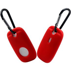 Compatible for Tile Pro (2022) Case 2-Pack. Powerful Bluetooth Tracker Holder with Keychain, Keys Finder & Item Locator for Keys, Bags,Cat Dog Collar Holder