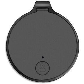 GPS Tracker for Kids, Pets, Dogs, Luggage, Wallet, Mini Tracker Tag Compatible with Apple Find My App, Real-Time Global Tracking Device, Item Finder - Black