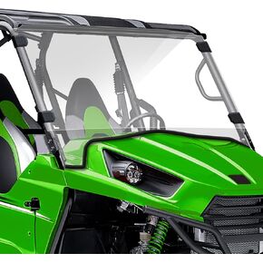 StarknightMT Teryx 4 Windshield, Scratch-resisatant Teryx Full Windshield Compatible with Kawasaki 2012 2013 Teryx 4 750/2014 2015 Teryx 800/4 800 Teryx 4 Accessories Clear Front Window