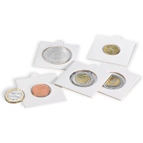 Lighthouse 100 Cardboard 2x2 Self-Adhesive Holders for QUARTERS