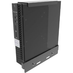Mini PC Mount for Dell Micro Mount, Wall, VESA, Under Desk Mount Compatible to Dell OptiPlex Micro Form Factor Case, Fits Dell MFF 7090 5070 3040, 3050,3070, 3080, 5050, 5060 and More