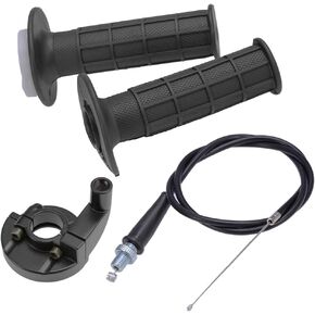 H01012 Throttle Cable Grip Casing Set for Kawasaki KX 60 65 80 85 100 125 250 KLX110 1974-2012