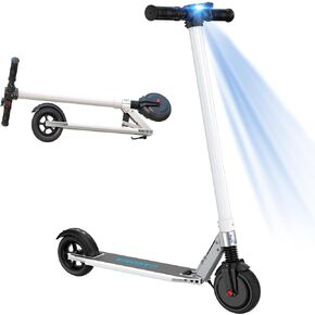 Caroma Electric Scooter, 20-25 Miles Range & 20 MPH Speed, 10"/9" Tires, 500W Cruise Control Electric Scooter for Adults, Fast Folding E Scooter Bike for Commute, Shock Absorption & Braking System