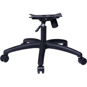 28 inch 350 lbs Heavy Duty Gaming Office Chair Base Replacement Swivel Chairs with Bottom Plate Stand Cylinder and Casters