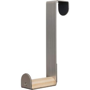 Robust 7" Over Door Hanger Hook: 1-3/8 inch Natural Pine