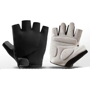 WULI Summer New Road Mountain Bike Riding Gloves Outdoor Short Finger Bike Strengthening Palm Half Finger Bike Gloves