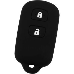 KeyGuardz Keyless Remote Car Key Fob Shell Cover Soft Rubber Case for Toyota Scion Celica Corolla Echo Highlander Yaris