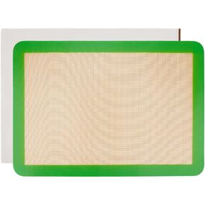 SUPERFINDINGS 2Pcs Applique Fusing Mat 16.5"x11.6" Sew Appliqué Precision Fusing Mat Non Stick Pressing Sheet Appli-Fuse Mat for Arts Fusible Web Fabric Crafts