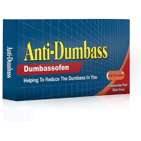 Joke Pill Box Prank Dumbass Joke Funny Gifts for Him Rude Gifts for Her Graduation Birthday Anniversary Christmas Brother Sister Gift Ideas