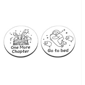 Funny Stocking Stuffers for Women Men Book Lovers Decision Coin Gifts for Teen Boys Girls Christmas Birthday Gifts for Son Daughter Stocking Stuffers Valentines Day Gift for Him Her Book Club Gifts