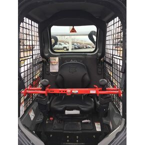 Equipment Lock SSL - Powder Coated Steel Skid Steer Lock - Drive Control Anti Theft Lock - Skid Steer Cab Accessories