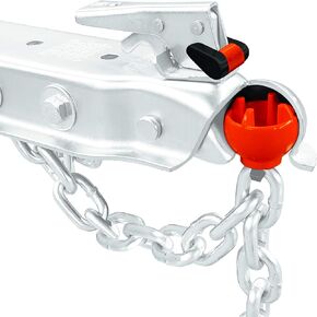 RIGHTLINE Gear Anti-Theft Trailer Hitch Lock with Coupler Ball, Trailer Ball Lock for Unhitched Trailers