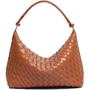 Vegan Leather Woven Tote Handbag, Top-handle Shoulder Bag, Woven Leather Pure Underarm Purse, Clutch Bag Braided Bag