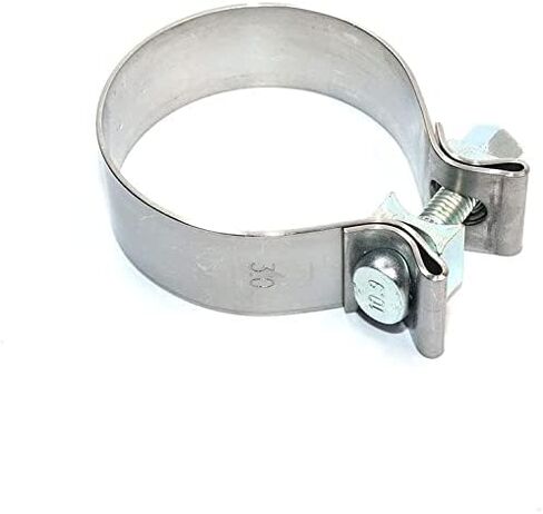 2.25 inch Narrow Exhaust Band Seal Clamp Muffler Flex Pipes Exhaust Manifold Repair Clamp Stainless Steel (1 Pack 2.25'') in Saudi Arabia