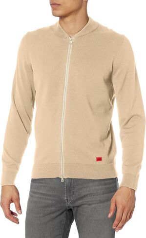 HUGO Men's Full Zip Up Cotton Sweater in Saudi Arabia