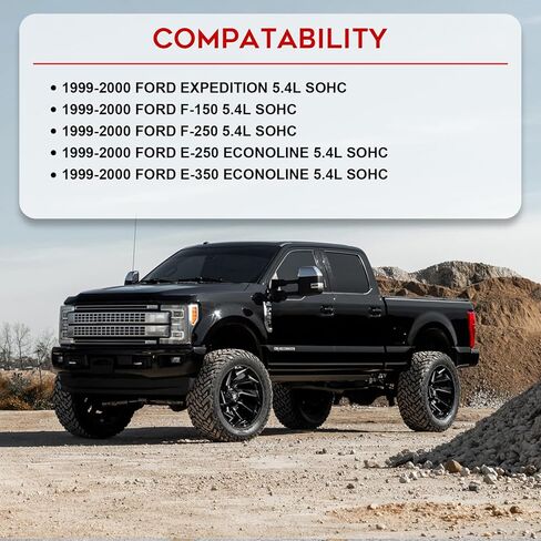 مجموعة سلسلة التوقيت PUENGSI مع ضرس دليل الموتر المتوافق مع 1999-2000 F-o-r-d 150 F-o-r-d 250 E-250 E-350 Econoline Expedition مجموعة سلسلة توقيت المحرك in Kuwait