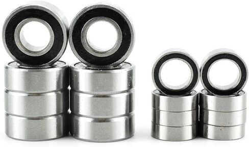 Apex RC Products Rubber Ball Bearing Kit - Compatible with Traxxas Stampede & Bandit #2003R in Saudi Arabia
