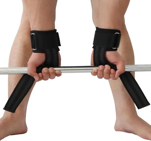 Weight Lifting Wrist Straps Gym Wraps Wrist Straps For Weightlifting Men Women Support Heavy Duty Grips Strength Anti-Slip Deadlift Lifting straps in Saudi Arabia