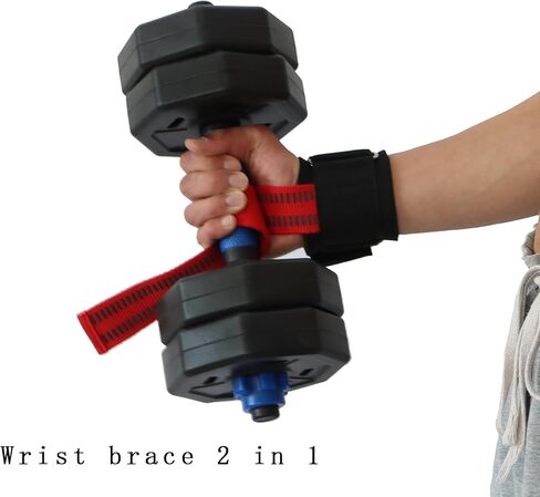 Weight Lifting Wrist Straps Gym Wraps Wrist Straps For Weightlifting Men Women Support Heavy Duty Grips Strength Anti-Slip Deadlift Lifting straps in Saudi Arabia