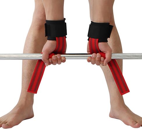 Weight Lifting Wrist Straps Gym Wraps Wrist Straps For Weightlifting Men Women Support Heavy Duty Grips Strength Anti-Slip Deadlift Lifting straps in Saudi Arabia